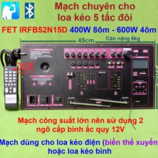 Combo Mạch loa kéo công suất lớn 400W - 600W