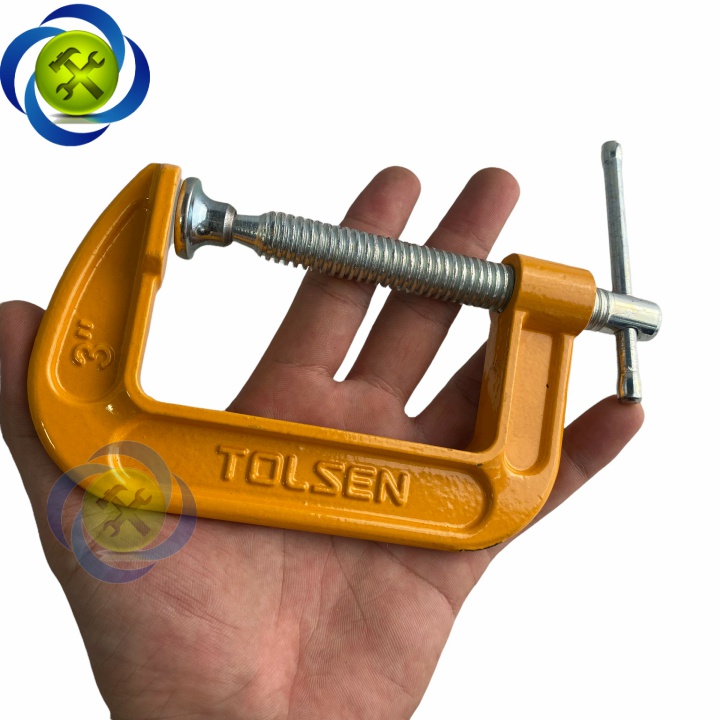 Cảo chữ C Tolsen 10112 loại 3 inch 75mm