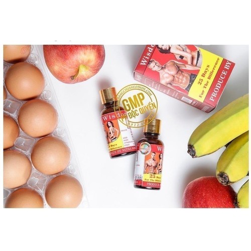 Viên uống hỗ trợ tăng cân và tăng cơ bắp Wisdom weight