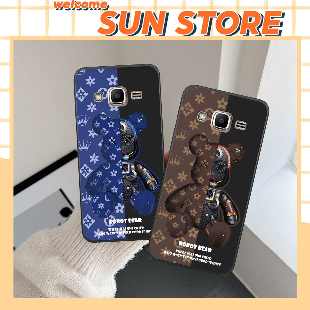 Ốp Samsung J2 PRIME/ J3 2015/ J3 2016/ J5 2015/ J7 2015 gấu cute, dễ thương, ốp lưng dẻo thời trang giá rẻ