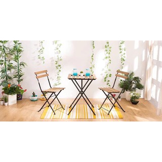 Ghế Gỗ BISTRO Patio Mini gấp gọn ⚡ Tiện lợi ⚡ Ghế cafe - Ghế làm việc văn phòng đa năng, có thể gấp gọn, phù hợp với mọi