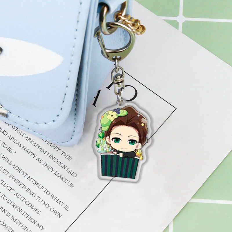 Móc khóa hình nhân vật hoạt hình Moriarty The Patriot thiết kế thời trang