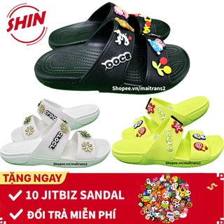 [SIÊU SALE] dép sandal💖FREESHIP💖dép sandal cross neon nhiều màu lựa chọn SANDALCROSS21344 tặng thêm 12 jibtiz cài dép