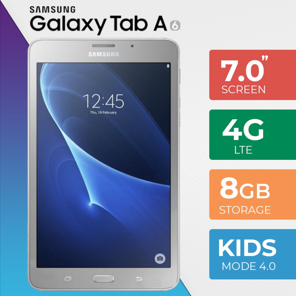 Máy tính bảng Samsung Galaxy Tab A T285 hàng chuẩn, dùng cho bé học online. | BigBuy360 - bigbuy360.vn