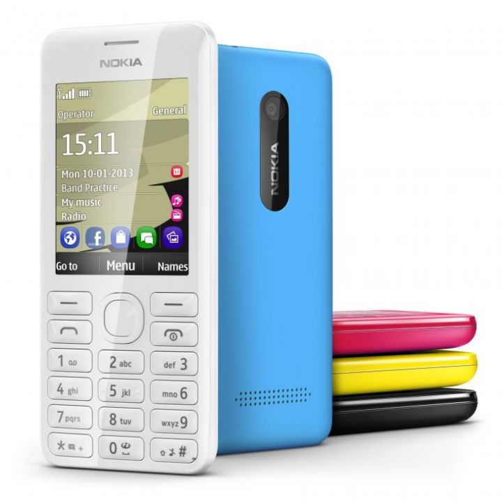 ĐIỆN THOẠI CỔ GIÁ RẺ NOKIA 206 KÈM PIN SẠC