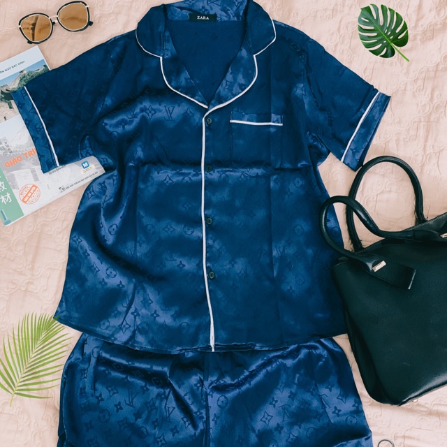 Bộ ngủ pizama Gấm