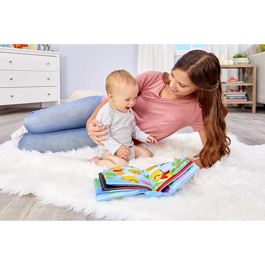 Sách nhạc và kể chuyện Little Tikes Little Baby Bum Singing Storybook dạy đếm, nhạc ABCs, Old MacDonald, 5 Little Ducks