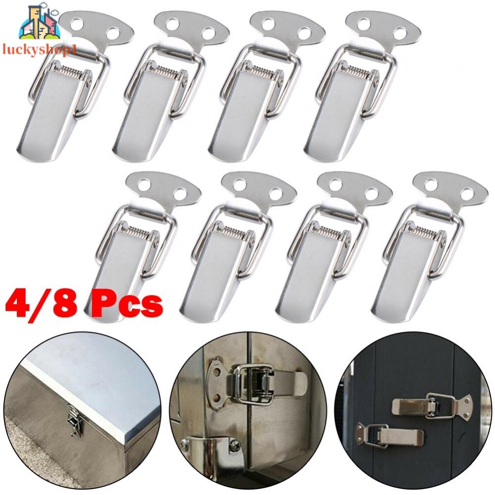 Set 4 / 8 Kẹp Chốt Lò Xo Bằng Thép Không Gỉ