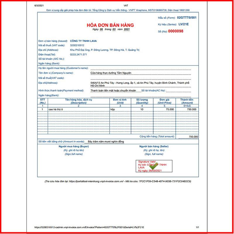 Cao Hà Thủ Ô Lava nguyên chất 50ml