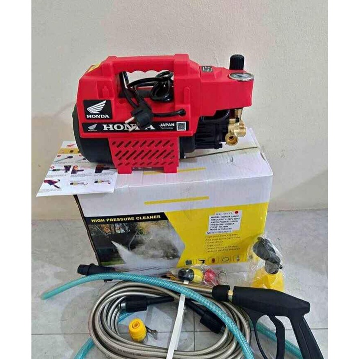 Máy rửa xe HOnda chỉnh áp công suất 3500w bảo hành 12th