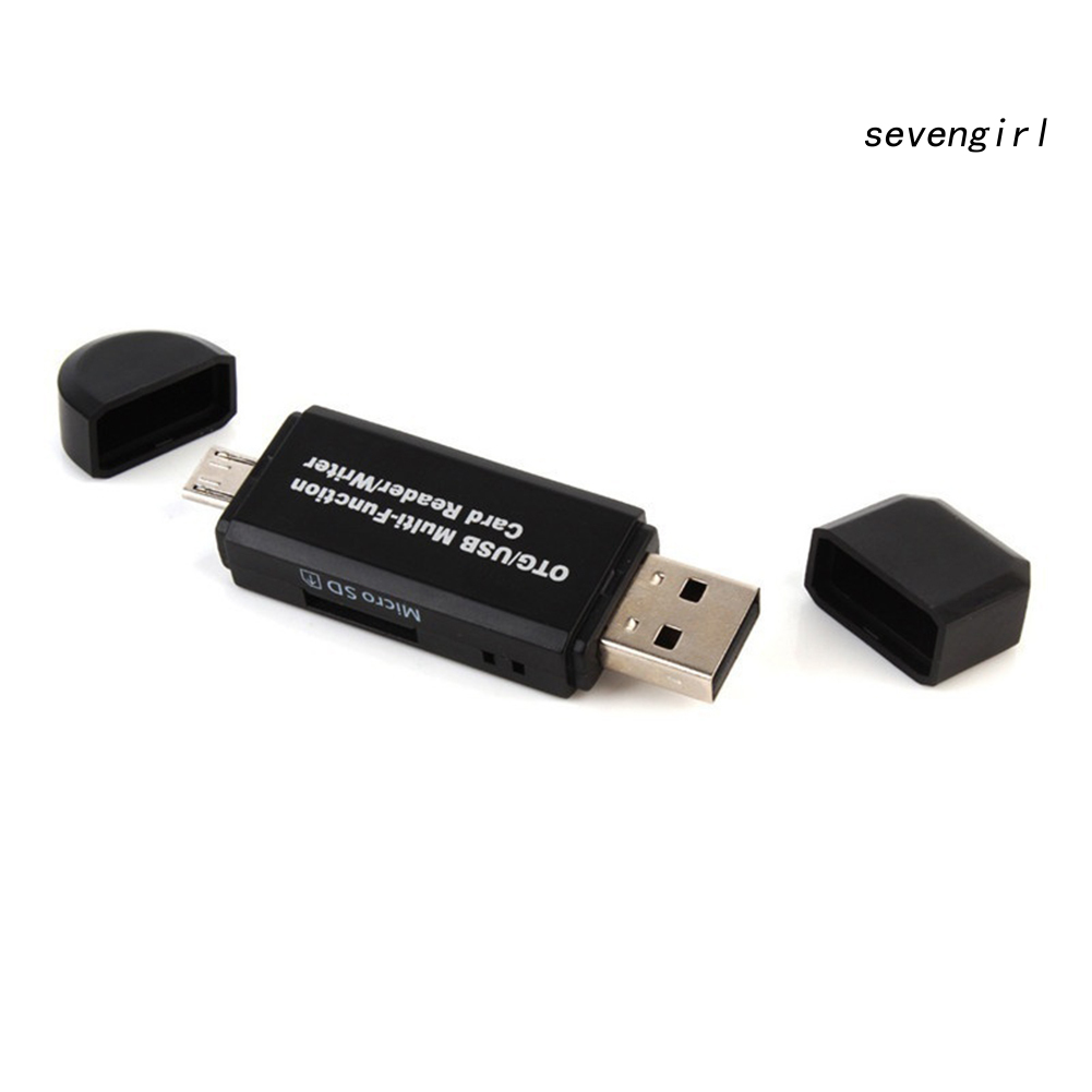 Đầu Đọc Thẻ Nhớ Micro Usb Sd Tf Otg Tốc Độ Cao Cho Điện Thoại / Laptop | BigBuy360 - bigbuy360.vn