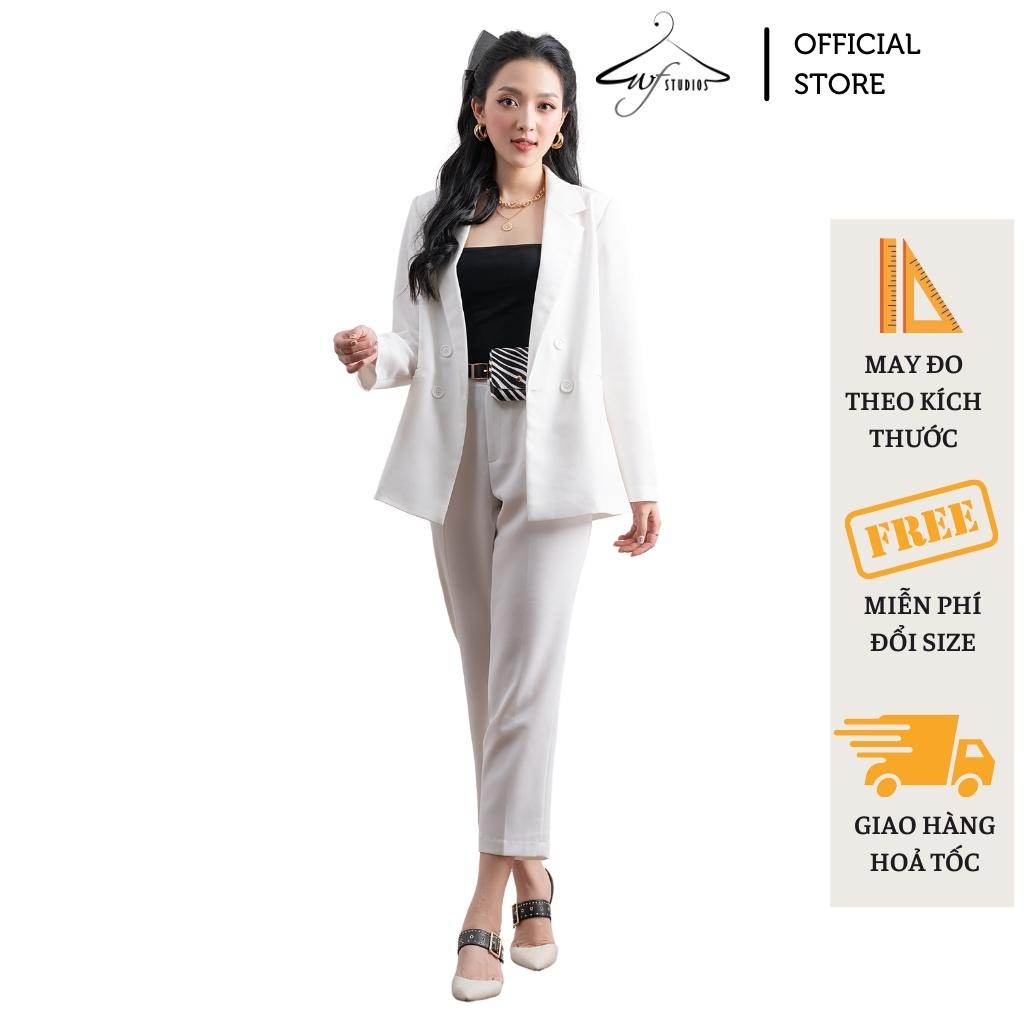 Áo khoác blazer, áo vest nữ kiểu Hàn Quốc tay dài, chất vải đẹp, nhiều màu Blz 03- Thời trang công sở WFstudios