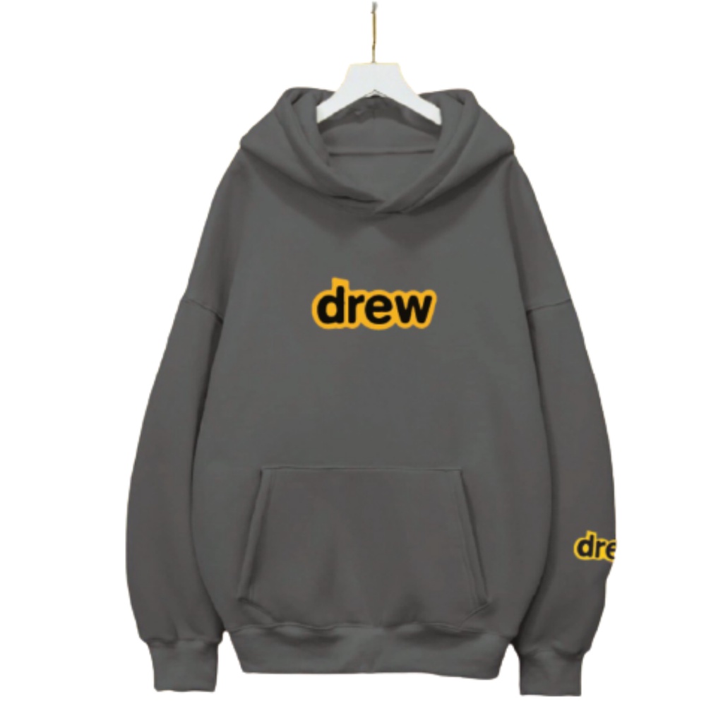 [Loại Dày] Áo Hoodie Drew Nam Nữ Unisex Chất Nỉ Bông Hàng Nhập Ngoại Dày Mịn Không Xù