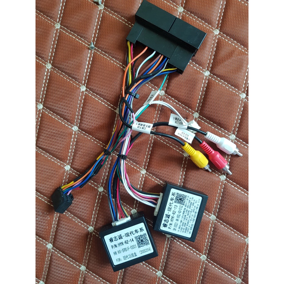 DÂY NGUỒN MÀN HÌNH ANDROID CHO CÁC DÒNG XE KIA & HYUNDAI