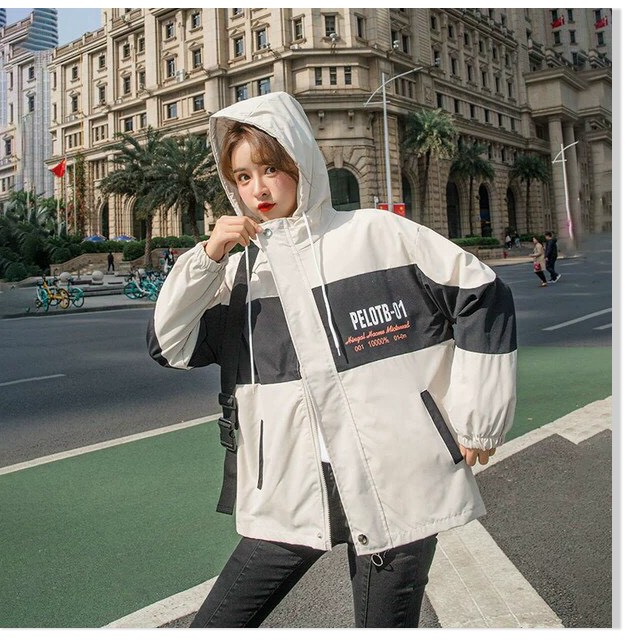ÁO KHOÁC KAKI HỘP NỮ FORM RỘNG XINH XẮN,THIẾT KẾ HỌA TIẾT SIÊU XINH LANA FASHION