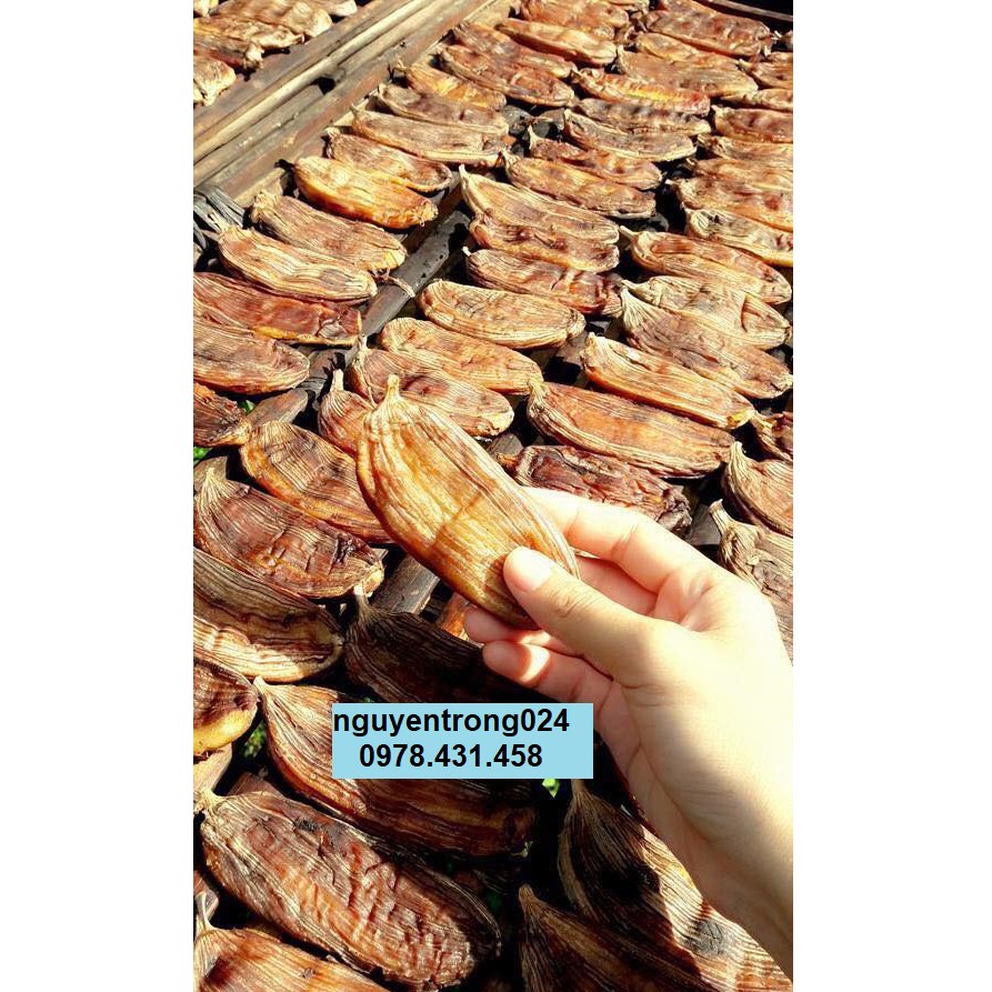 Chuối hồng sấy dẻo Bến Tre [1kg]
