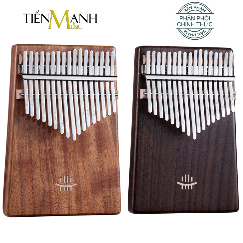 Đàn Kalimba 17 Phím Hluru KF-KO và KF-RW (Gỗ Koa, Rosewood - Khắc Phím) - Nhạc Cụ Tiến Mạnh Music