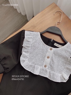 SẴN VÁY ĐEN CỔ BÈO