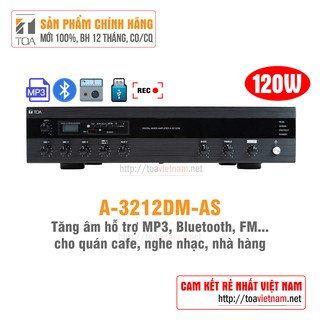 Tăng âm, cục đẩy mp3, bluetooth 120w: toa a-3212dm-as