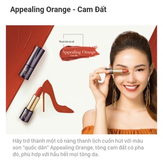 Son lì Collagen Lip On Lip Charm Appealing Orange 4g- Cam Đất