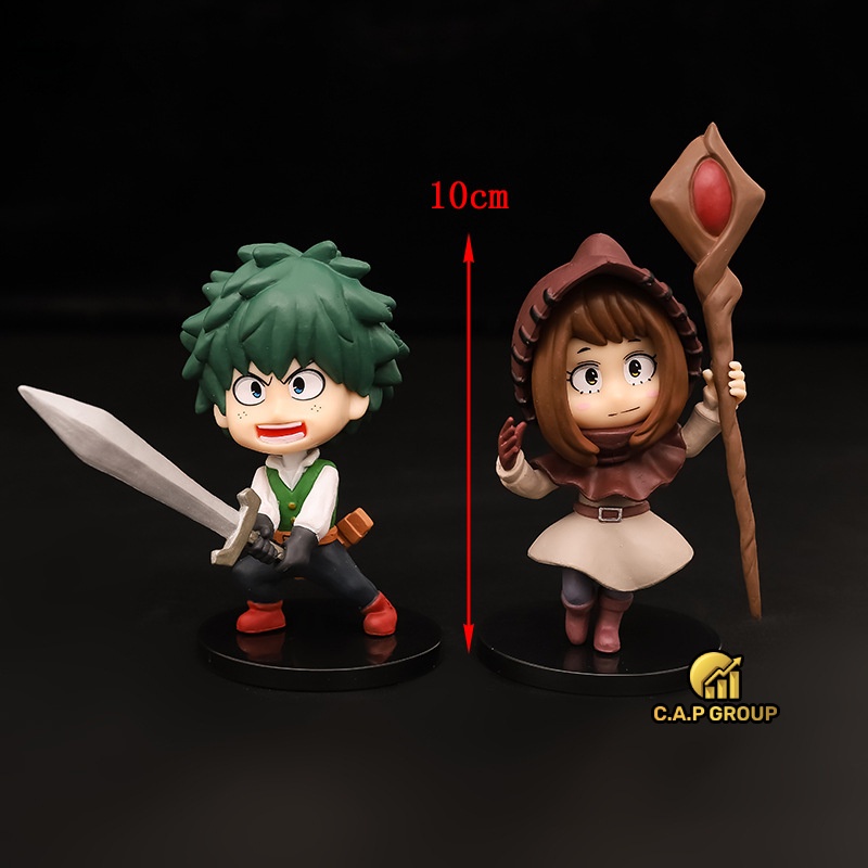 Mô hình Học viện Siêu Anh Hùng nhân vật trong My Hero Academia - Bộ 10cm