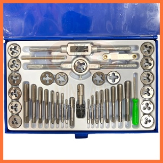 Bộ Tạo Ren Taro [CAO CẤP] Thép Hợp Kim 40 Chi Tiết - tạo ren trong và ren ngoài cho các ống kim loại