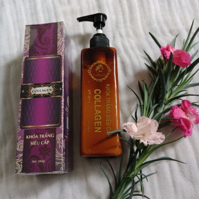 Tắm trắng collagen