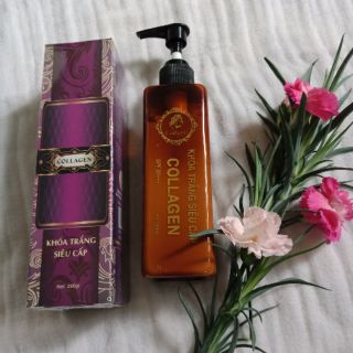 Tắm trắng collagen