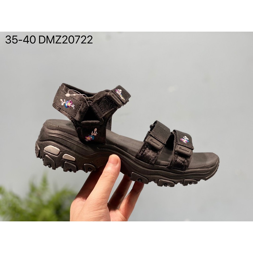 Giày Sandal Skechers Dlites Kai Đế Dày Hở Ngón Thời Trang Trẻ Trung