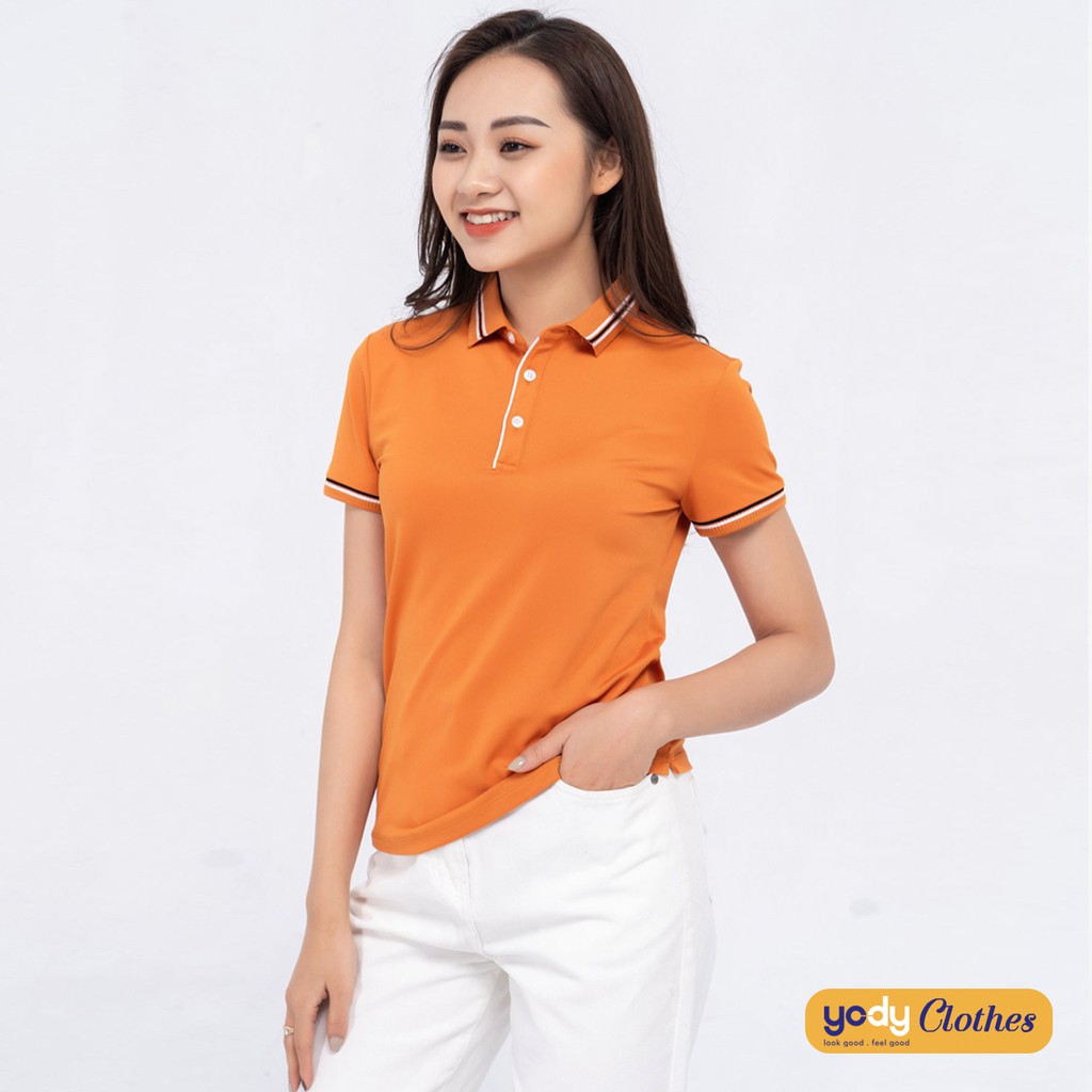 Áo polo nữ coolmax YODY cao cấp áo phông tay ngắn có cổ yody fashion APN3724 | BigBuy360 - bigbuy360.vn