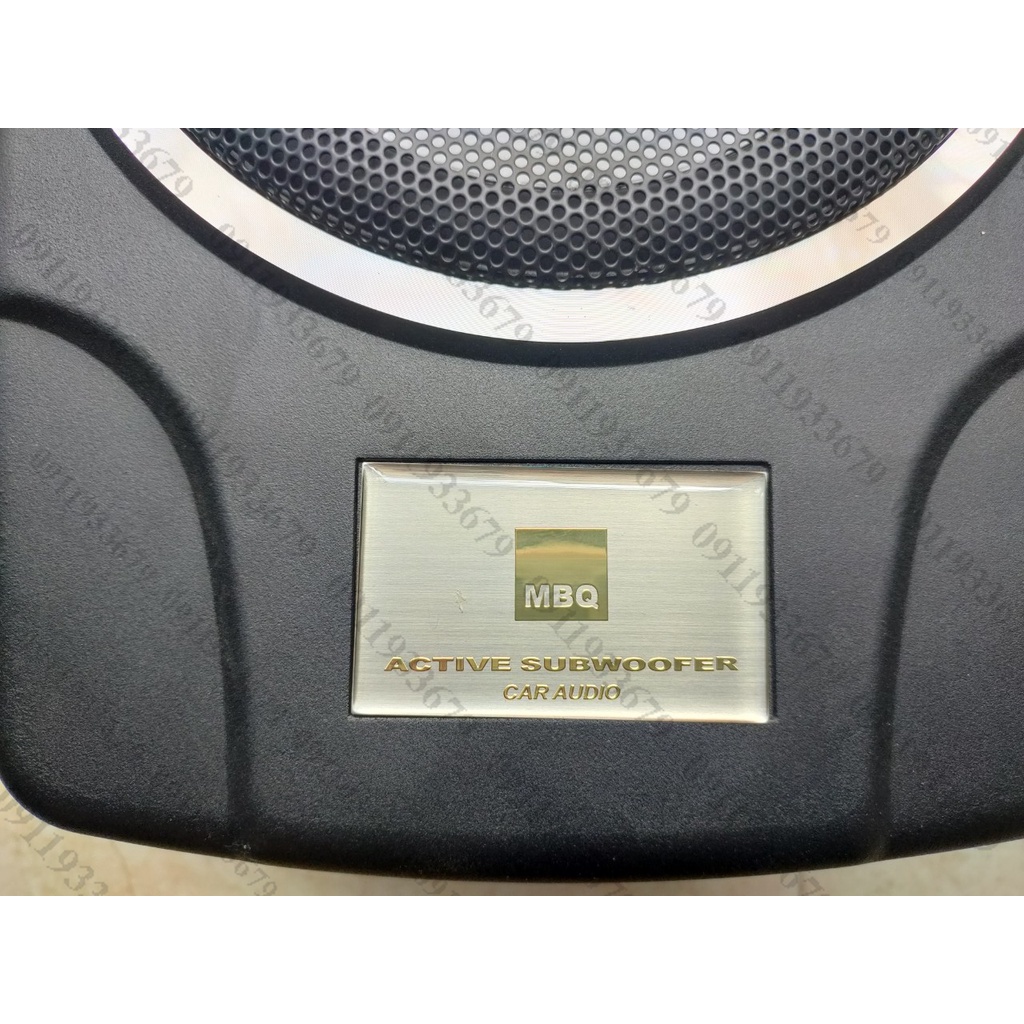 HCM-Loa sub,loa bass, loa gầm ghế ô tô MBQ 800e-hàng bảo hành 12 tháng.