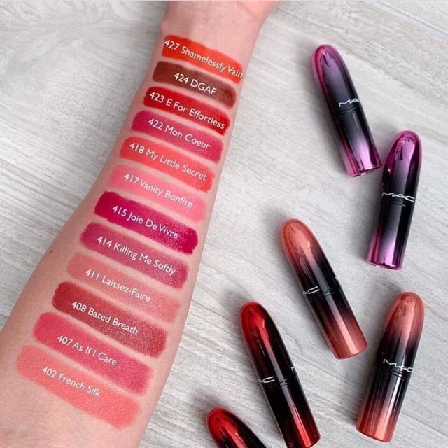 [Hàng Mỹ, auth, đủ bill] SON LÌ MAC LOVE ME LIPSTICK ROUGE - mẫu son mới hot nhất của MAC năm 2019