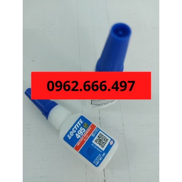 Keo dán Loctite 495, Keo siêu dính