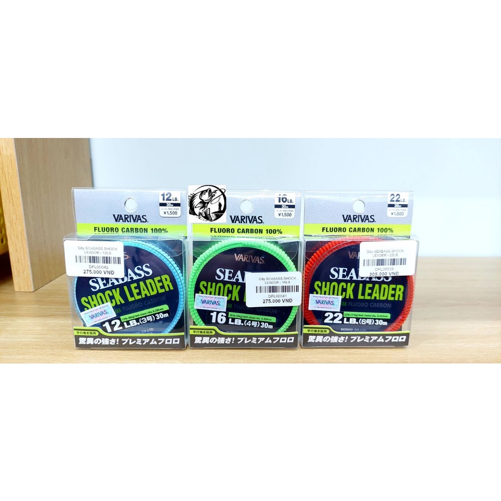 Dây SEABASS SHOCK LEADER - VARIVAS