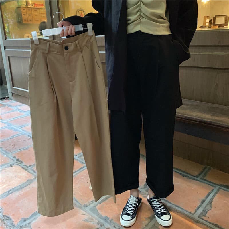 QUẦN THÔ KAKI CẠP CHUN
