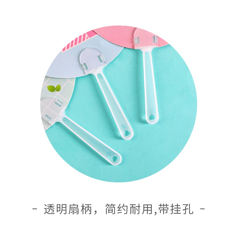 Quạt Cầm Tay Mini Hình Tròn Họa Tiết Hoạt Hình Sáng Tạo Dễ Thương Cho Trẻ Em | BigBuy360 - bigbuy360.vn