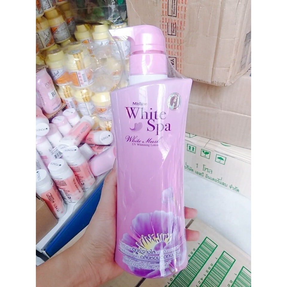 Dưỡng thể Mistine White Spa 400ml Thái Lan