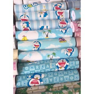 10m GIẤY DÁN TƯỜNG DO RE MON NHIỀU MẪU [decal cuộn]