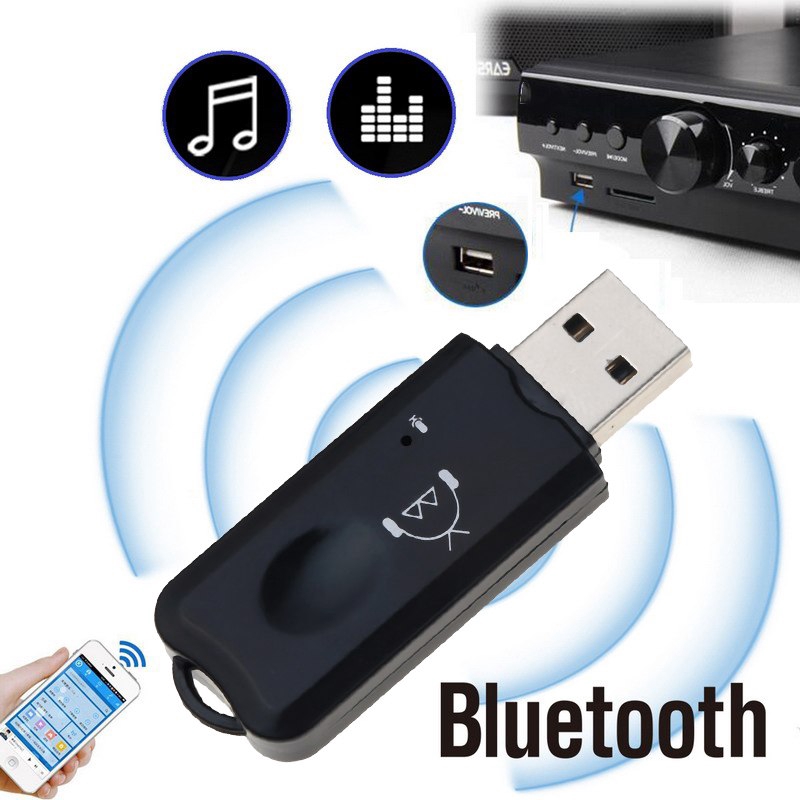 Usb nhận tín hiệu âm thanh Bluetooth không dây cho loa xe hơi