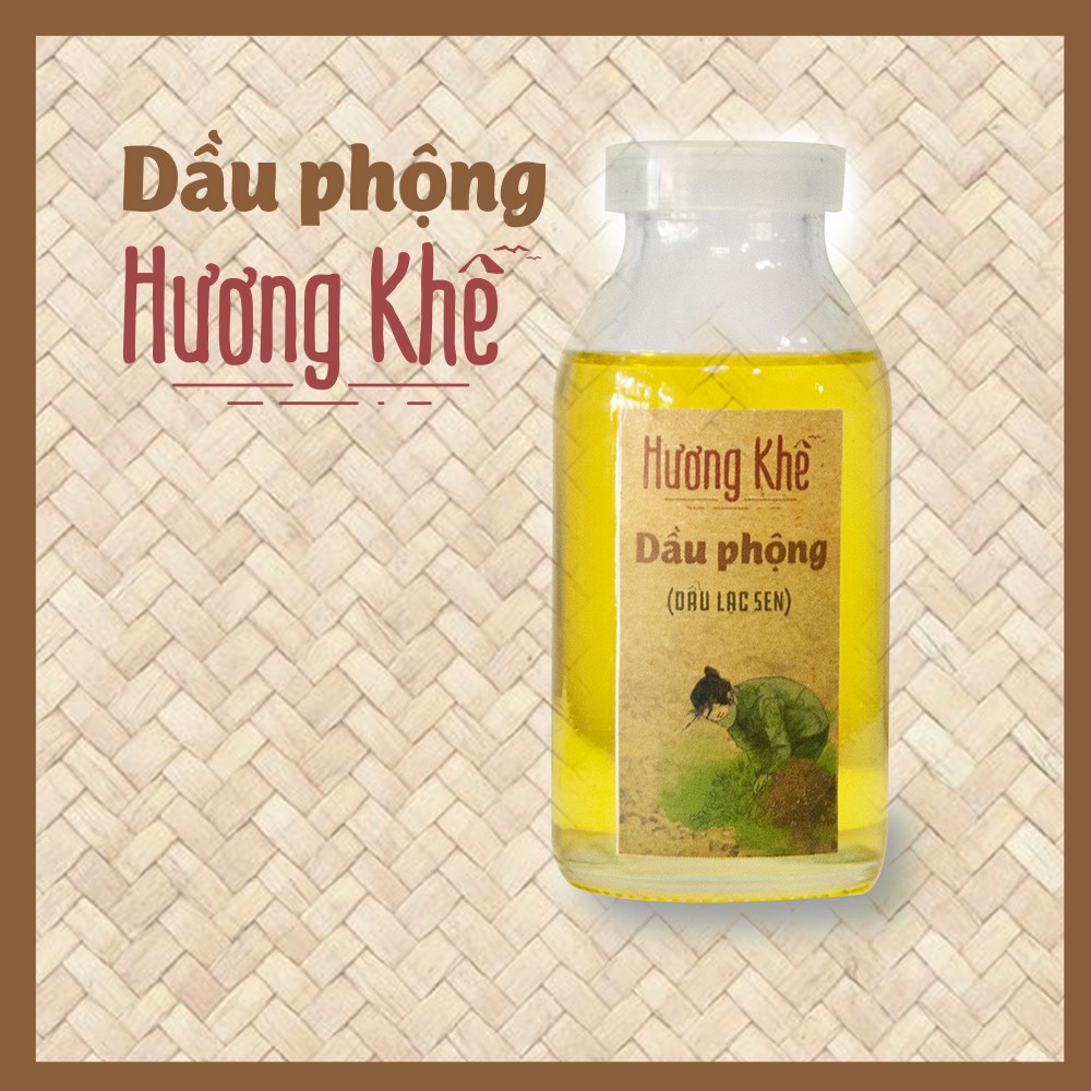 Dầu Phộng (Dầu Lạc Sen) Hương Khê - One4One 120ml