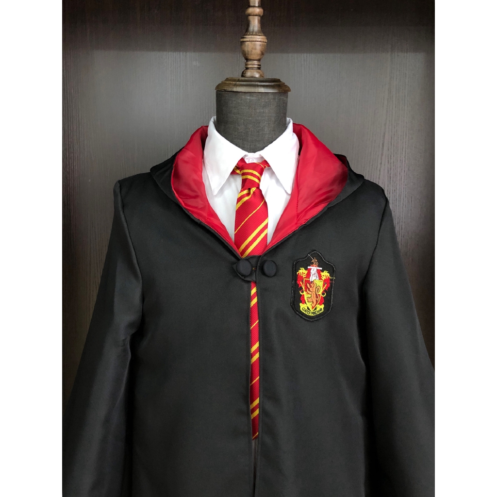 Cà Vạt Sọc Đỏ Vàng Phong Cách Phim Harry Potter