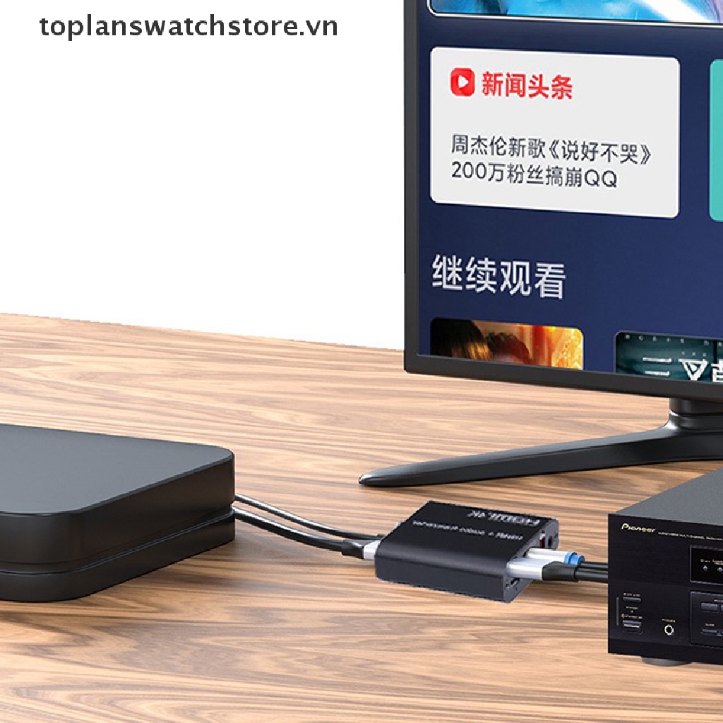 Bộ Phân Tách Âm Thanh 5.1ch Với ARC EDID HDMI-compatible 1.4 4K 30Hz