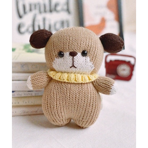 DIY Gói Nguyên Liệu Đan Len Thú Nhồi Bông Chibi Đáng Yêu- Quà Tặng Handmade Tự Làm Decor [Có hướng dẫn]