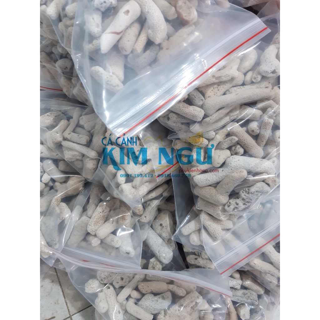 San Hô Đũa Vụn Làm Tăng - Ổn Định Độ pH Của Hồ Cá 1000gr