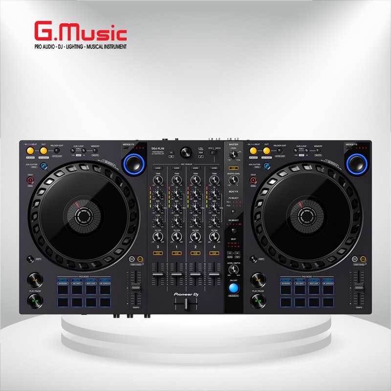Máy DJ Controller DDJ FLX6 Pioneer DJ  tăng quà hấp dẫn  - Hàng chính hãng