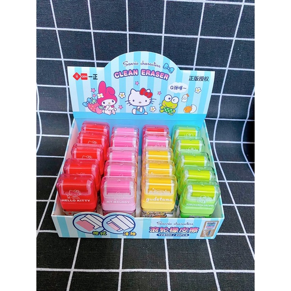 Gôm, tẩy hình Sanrio có đầu lăn