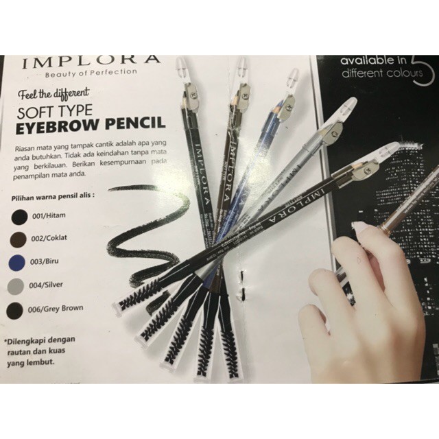 (hàng Mới Về) Chì Kẻ Lông Mày Bpom Implora | BigBuy360 - bigbuy360.vn