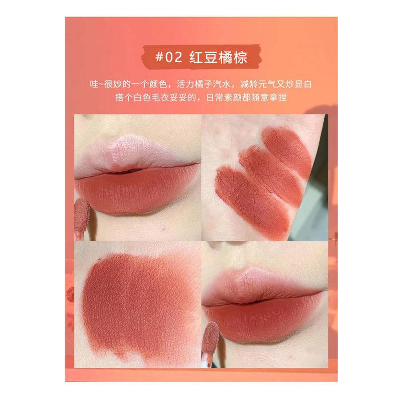 Son Môi Dưỡng Ẩm Lâu Trôi Chống Thấm Nước 6 Màu Mờ Thời Trang