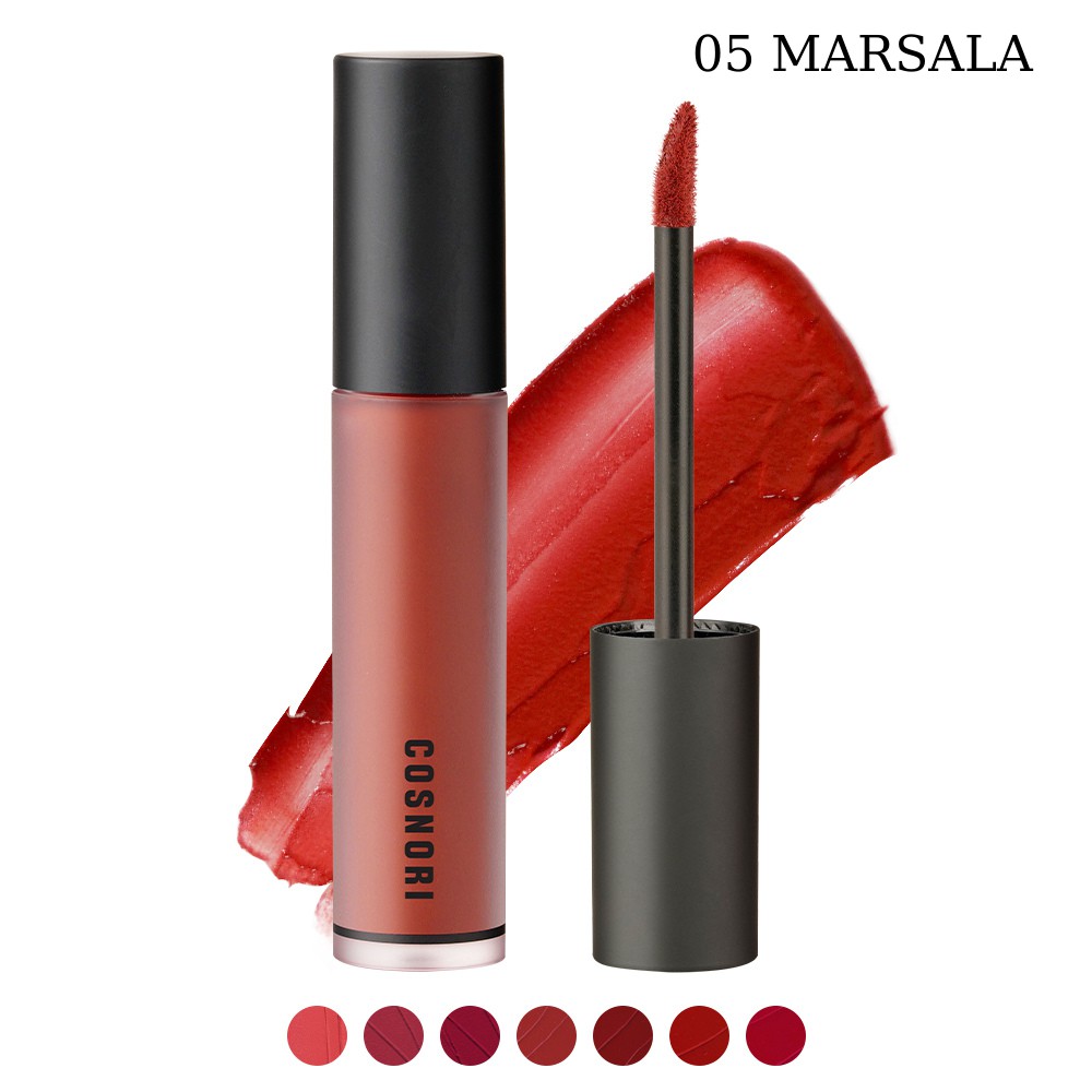 Son Kem Cosnori Creamy Velvet Tint màu 05 MARSALA