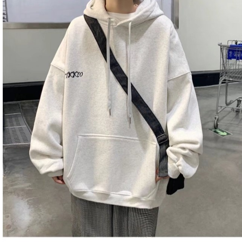 Áo hoodie có mũ trùm đầu và tay dài thời trang thu đông cá tính dành cho nam